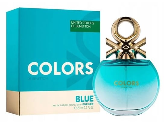 Benetton, Colors For Women Blue, woda toaletowa, 50 ml Benetton