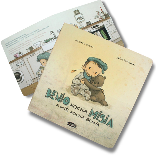 Benio kocha misia, a miś kocha Benia - Engler Michael | Książka w Empik