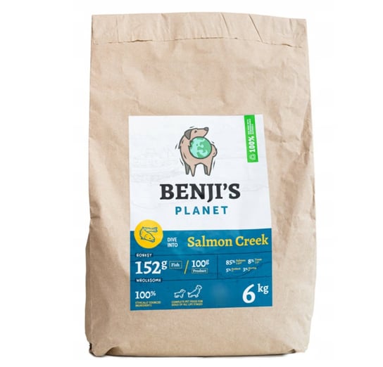 Benji's Salmon Creek łosoś i pstrąg 6kg Benji’s Planet