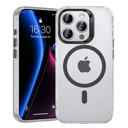 Benks Lucid Armor etui matowe magnetyczne MagSafe iPhone 15 Pro (Biały) Benks