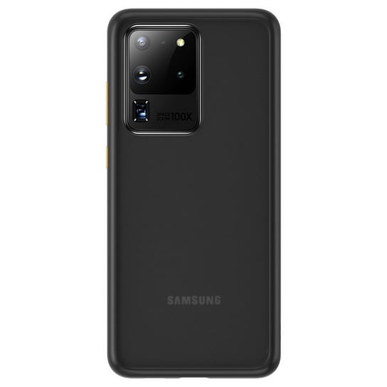 Benks Magic Smooth TPU+PC Hybrid Case - Samsung Galaxy S20+ Ultra (Black+Yellow) Benks