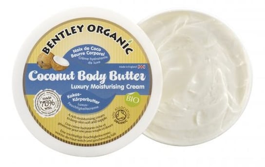 Bentley Organic, organiczne masło kokosowe do ciała, 200 g Bentley Organic