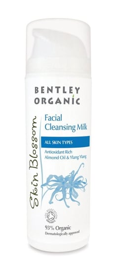 Bentley Organic, Skin Blossom, antyoksydacyjne bogate mleczko do mycia twarzy, 150ml Bentley Organic
