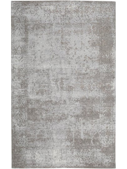 Benuta, Dywan tkany na płasko Frencie Styl Nowoczesny, Szary, rozmiar 80x165 cm Benuta