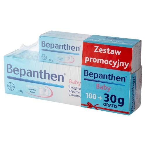 Bepanthen Baby, Maść Ochronna, Zestaw promocyjny, 100 g + 30 g Bayer