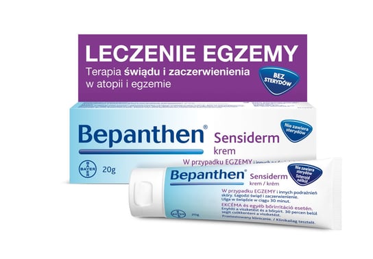 Bepanthen Sensiderm, krem łagodzący, 20 g Bepanthen