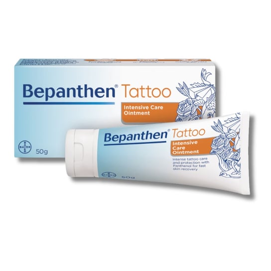 Bepanthen Tattoo, Krem Na Tatuaże, Wspomaga Gojenie, 50g Bayer