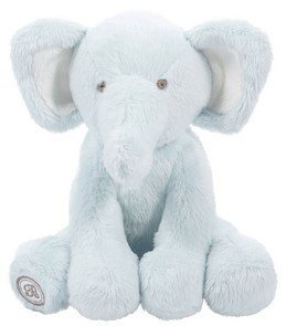 Beppe, maskotka słoń Dominique, niebieski, 15 cm Beppe