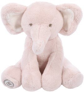 Beppe, maskotka słoń Dominique, różowy, 15 cm Beppe