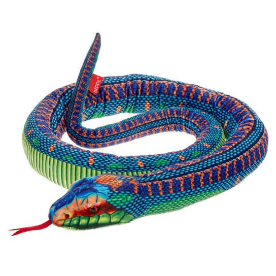 Beppe, Maskotka Wąż niebieski, 180 cm Beppe