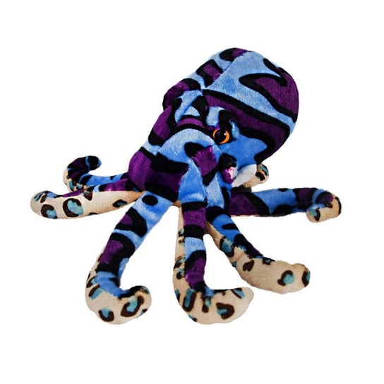 Beppe, pluszak, Zwierzęta wodne, Ośmiornica niebieska, 25 cm Beppe