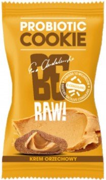 BeRAW, ciastko o smaku kremu orzechowego Probiotic Cookie, 20g Purella Superfoods