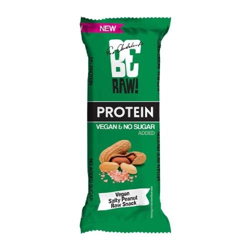 BeRAW Protein Baton proteinowy Salty Peanut, 40 g BeRaw