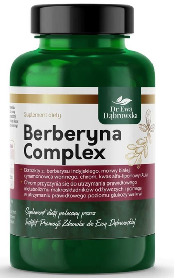 Berberyna Complex 60 kapsułek Dr Ewa Dąbrowska Inna marka