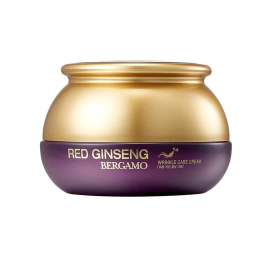 Bergamo, Red Ginseng Wrinkle Care Cream Krem Przeciwzmarszczkowy Z Czerwonym Żeń-Szeniem, 50ml Bergamo