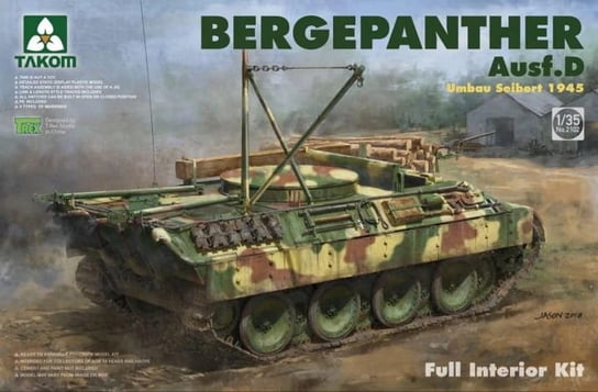 Bergepanther Ausf. D (Umbau Seibert 1945) 1:35 Takom 2102 Takom
