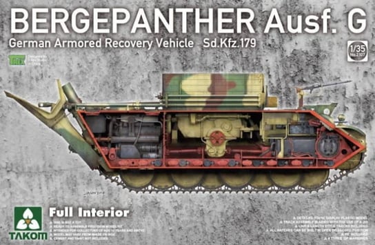 Bergepanther Ausf. G Sd.Kfz.179 1:35 Takom 2107 Takom