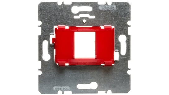 Berker R.1/R.3 Płytka nośna pojedyncza z czerwonym elementem mocującym 454001 HAGER POLO