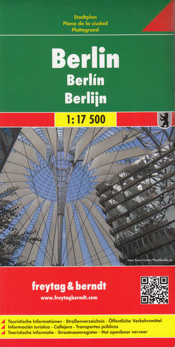 Berlin. Mapa 1:17 500 Opracowanie zbiorowe