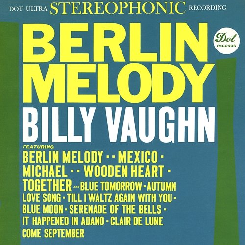 Berlin Melody Billy Vaughn And His Orchestra