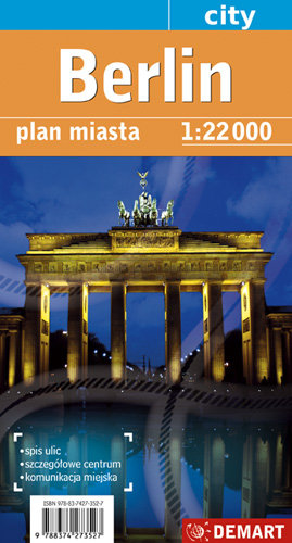 Berlin. Plan miasta 1:22 000 Opracowanie zbiorowe