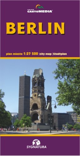 Berlin. Plan miasta 1:27 500 Opracowanie zbiorowe