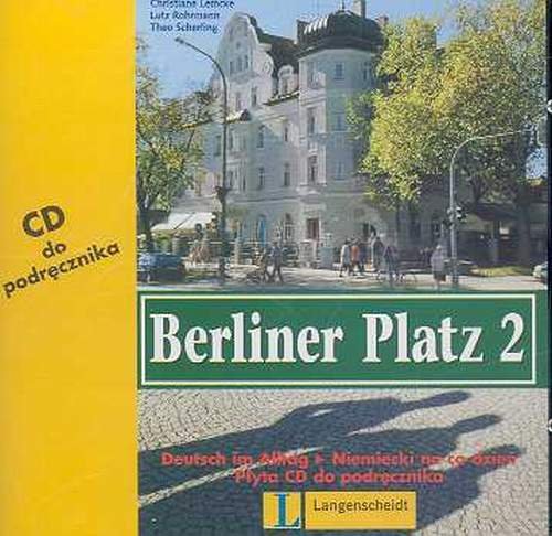 Berliner Platz 2 Cd Do Podręcznika Lemcke Christiane, Rohrmann Lutz, Scherling Theo
