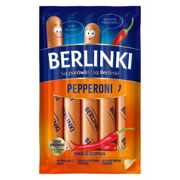 Berlinki Pepperoni 250 G Morliny HH POLAND