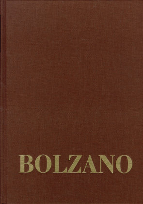 Bernard Bolzano Gesamtausgabe / Reihe III: Briefwechsel. Band 2,4: Briefe an Michael Josef Fesl 1841-1845 frommann-holzboog Verlag e.K.