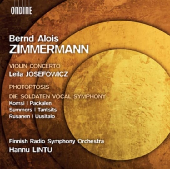 Bernd Alois Zimmermann: Violin Concerto/Photoptosis/... Ondine