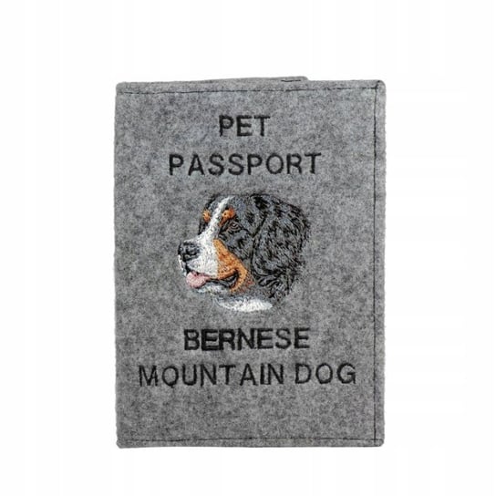 Berneński pies pasterski Haft pokrowiec paszport Inna marka