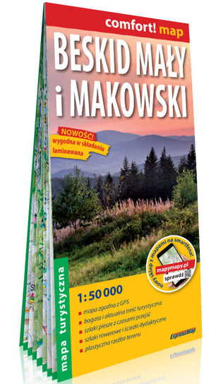 Beskid Mały i Makowski. Mapa turystyczna 1:50 000 Opracowanie zbiorowe