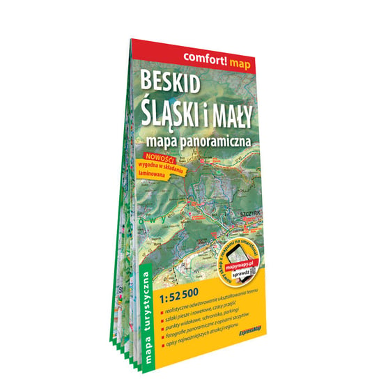 Beskid Śląski i Mały. Mapa turystyczna 1:52 500 Opracowanie zbiorowe