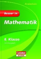 Besser in Mathematik - Realschule 6. Klasse - Cornelsen Scriptor Finnern Maike, Weber Barbara