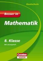 Besser in Mathematik - Realschule 8. Klasse Walther Jutta, Kreusch Jochen