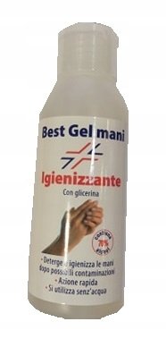 Best Gel Mani, Antybakteryjny żel do rąk gliceryna, 100ml Inna marka