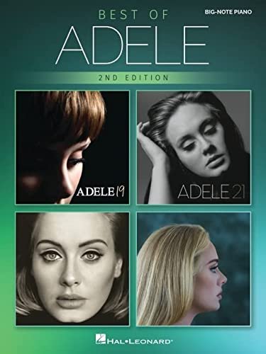 Best of Adele for Big-Note Piano - 2nd Edition Opracowanie zbiorowe