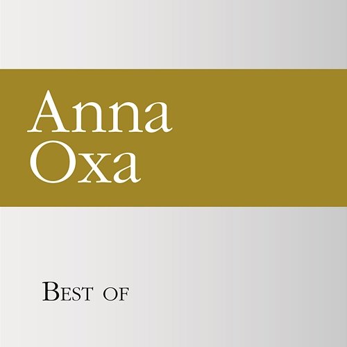 Best of Anna Oxa Anna Oxa