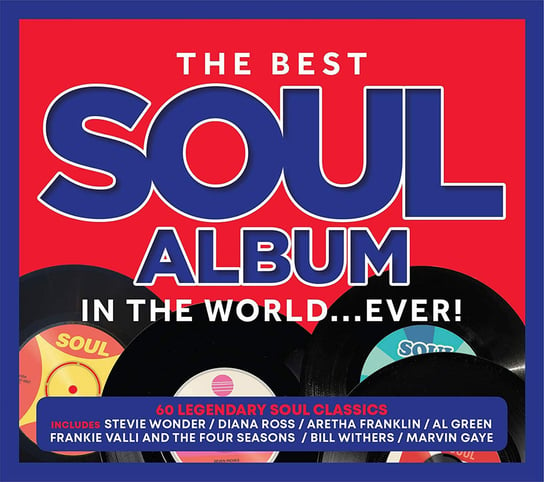 Best Soul Album In The World Ever! Simone Nina, White Barry, Wonder Stevie, Hayes Isaac, Sly and The Family Stone, Earth, Wind and Fire, Franklin Aretha, The Commodores, Brown James, The Jackson 5, The Temptations, The Supremes, Ross Diana, James Etta, Gaye Marvin