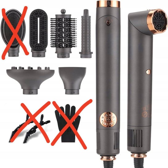 BESTBOMG Air Styler 6w1 110000 RPM lokówka szczotka suszarka, brak końcówki Bestbomg
