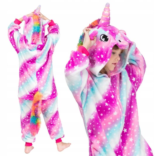 Bestomi, Piżama Kigurumi, Dziecięca, Jednorożec Galaxy, rozmiar 100 Bestomi