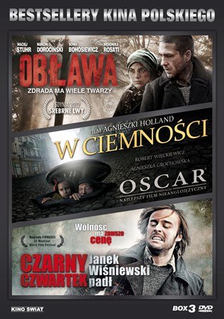 Bestsellery Kina Polskiego: Obława / W ciemności / Czarny czwartek Krauze Antoni, Holland Agnieszka, Krzyształowicz Marcin