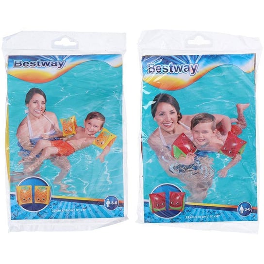 Bestway - Rękawki Do Pływania Dla Dzieci 23X15 Cm (Czerwony) Bestway