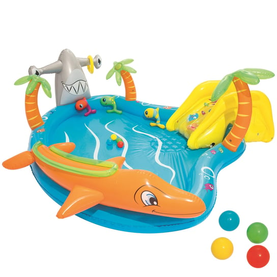 Bestway Wodny plac zabaw Sea Life, 280x257x87 cm Bestway