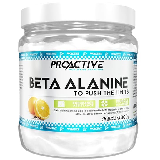 BETA ALANINE - aminokwasy - ProActive - 300g POMARAŃCZA Proactive