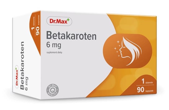 Betakaroten Dr.Max, suplement diety, 90 kapsułek Dr Max