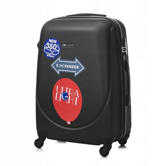 BETLEWSKI duża pojemna walizka podróżna na wakacje Betlewski