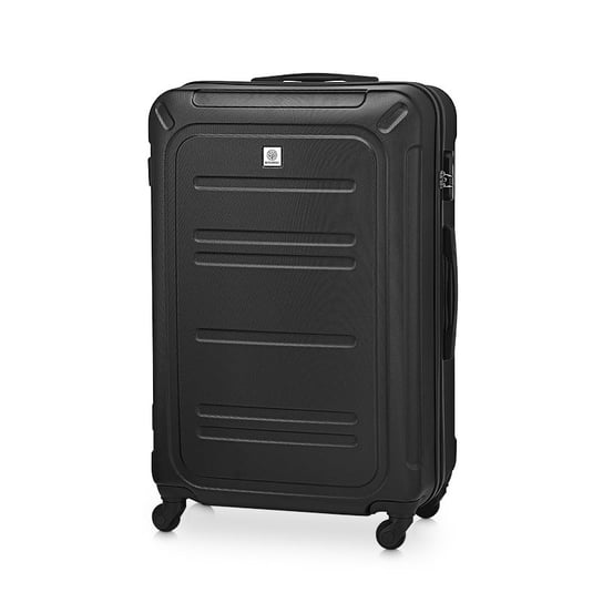 Betlewski® Duża walizka podróżna, czarna Betlewski