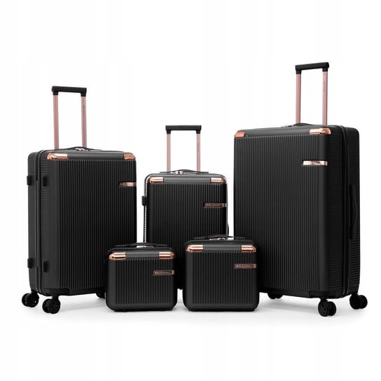 BETLEWSKI Duży zestaw bagaży walizek podróżnych Betlewski