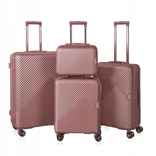 BETLEWSKI Komplet walizek podróżnych duży zestaw bagaży turystycznych 4szt Betlewski